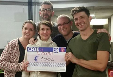 Extra donatie aan Plan Belgie